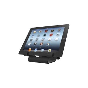 Compulocks Group Compulocks Universal Tablet Holder with Keyed Cable Lock - Sikker bordstander for tablet - sort