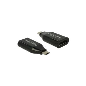 Delock - Ekstern videoadapter - Parade PS176 - USB-C 3.1 - HDMI - sort