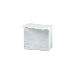Zebra Technologies Zebra - Polyvinylklorid (PVC) - 10 mil - CR-80 Card (85.6 x 54 mm) 500 kort kort - for Zebra P100i