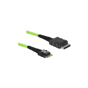 Delock OCuLink - SAS internt kabel - OCuLink (SFF-8611) (han) til 4i Slim SAS (han) - 50 cm
