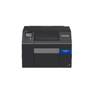 Epson ColorWorks CW-C6500Ae - Etiketprinter - farve - blækprinter - Rulle (21,59 cm) - 1200 x 1200 dpi - op til 85 mm/sek. (mono) / op til 85 mm/sek. (farve) - USB 2.0, LAN, USB 2.0 vært - skærer