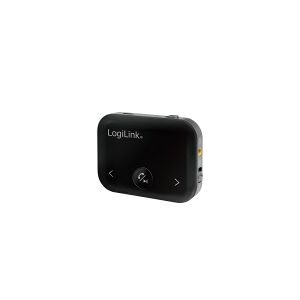 LogiLink BT0050, Bluetooth, 3,5 mm, A2DP,AVRCP, 8 m, Sort, Acrylonitrilbutadienstyren