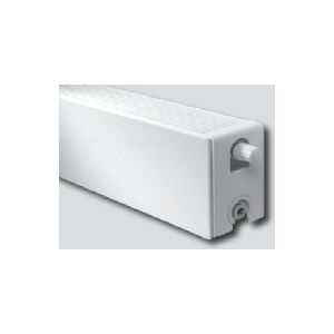 Thermrad Lav radiator S8 Plan 33 911W, HxB: 200x1600 mm, med 8 anboringer. UDEN bæringer. Brug evt fjederkonsol 32.2244.102