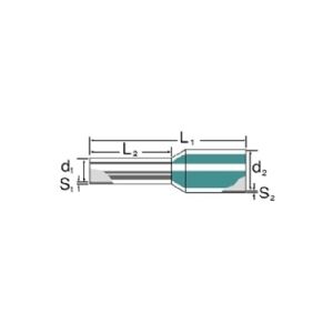 Weidmüller 0317200000, Ferrule, Beige, Metal, Plastik, Cat6, CSA, DVE, 1,18 kg