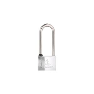 Gerda padlock stainless chrome 50mm NAVY CLUB (KCNP50)