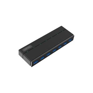 Unitek Y-3184 - Hub - 7 x SuperSpeed USB 3.0 - desktop