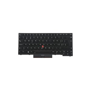 Lenovo Chicony - Notebooks udskiftningstastatur - bagbelyst - schweizisk - sort - for ThinkPad L13 Yoga Gen 3 21BC  P14s Gen 1 20S4, 20S5  T14 Gen 1 20UD, 20UE