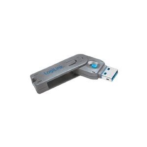 LogiLink - USB port blokker - blå