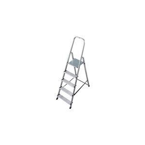 KRAUSE-Werk Krause Corda Freestanding one-sided aluminum 5-step ladder (000729)
