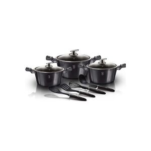 Berlinger Haus Lumarko Berlingerhaus Bh-6919 Carbon Pro Cookware Set