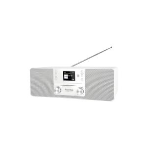 TechniSat DigitRadio 370 CD IR - Audiosystem - 2 x 5 Watt - hvid