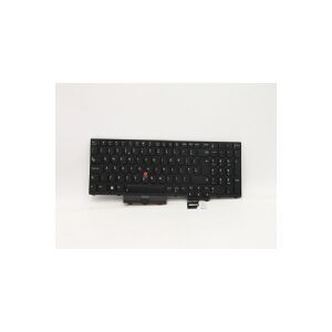 Lenovo Transimage - Notebooks udskiftningstastatur - bagbelyst - UK - sort - for ThinkPad P15 Gen 1 20ST, 20SU  T15g Gen 1 20UR, 20US