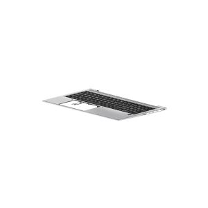 HP - Notebook-udskiftningstastatur og numerisk tastatur - med pegepind, ClickPad - bagbelyst - tyrkisk - med topdække - for ZBook Firefly 15 G7 Mobile Workstation