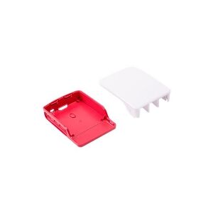 Raspberry Pi - Etui - ABS plastic - rød/hvid
