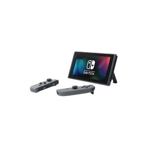Nintendo Switch with Gray Joy-Con - Monster Hunter Rise Edition - Spilkonsol - Full HD - grå