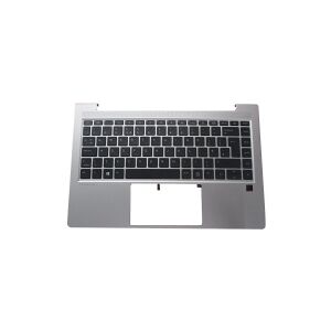 HP - Notebooks udskiftningstastatur - bagbelyst - tysk - med topdække - for ProBook 640 G8, 650 G8