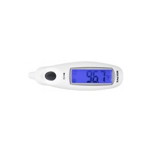 Salter TE-150-EU, Kontakttemperatur, Hvid, Øre, Knapper, °C,°F, Kropstemperatur