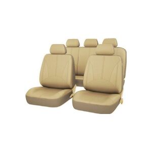 Cgauto ATL AG338F Seat covers eco leather beige