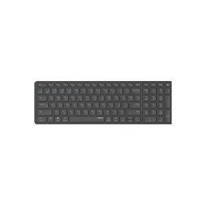 Rapoo RAPOO Keyboard WIRELESS KEYBOARD MULTIMODE E9700M BLADE, 2.4GHz/BT 5.0/BT 3.0 GRAY