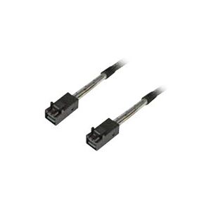 Intel - SAS internt kabel - SAS 12Gbit/s - gennemført lige - 4-Lane - 4 x Mini SAS HD (SFF-8643) (han) til 4 x Mini SAS HD (SFF-8643) (han) - 87.5 cm