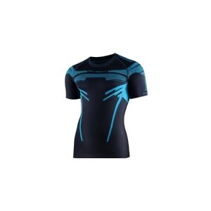 Brubeck SS13700 DRY T-shirt til mænd med korte ærmer grafit/blå M