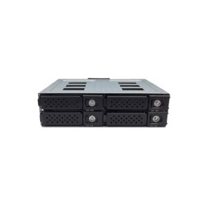 Jou Jye Computer N-49SS, HDD/SSD-kabinet, 2,5, SAS, SAS-2, SAS-3, SATA, Serial ATA II, Serial ATA III, 12 Gbit/sek., Hot-swap, Sortér