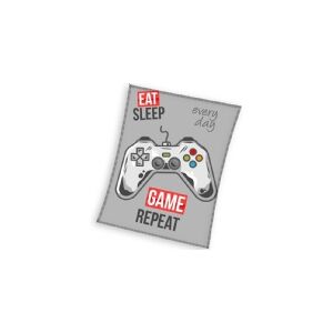 MCU Gamer East Sleep Game Repeat Fleece tæppe - 150 x 200 cm