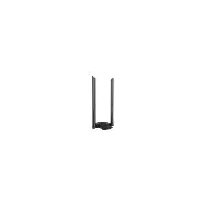 Tenda U18a, 1800 Mbit/s, 574 Mbit/s, 1201 Mbit/s, 2.4 - 5 GHz, IEEE 802.11a, IEEE 802.11ac, IEEE 802.11ax, IEEE 802.11b, IEEE 802.11g, IEEE 802.11n, Multi User MIMO