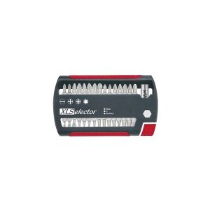 Wiha 7948-005, 31 stk, Hexadecimal (britisk), Phillips, Stjerneskruetrækker, Åbning, Torx, PH 1, PH 2, PH 3, PZ 1, PZ 2, PZ 3, 4.5,5.5,6.5 mm, T10, T15, T20, T25, T30, T40