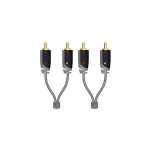 Sinox beslag Sinox Plus+ Stereo RCA-kabel - Lydkabel - RCA x 2 han til RCA x 2 han - 10 m