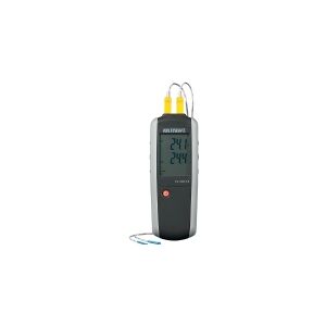 Temperatur-måleudstyr VOLTCRAFT PL-120 T2 -200 - +1372 °C Sensortype K, J Kalibreret: Fabriksstandard