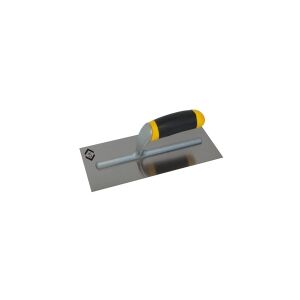 C.K Finishing Trowel Carbon Steel Soft Grip 280x120mm C.K. T5298