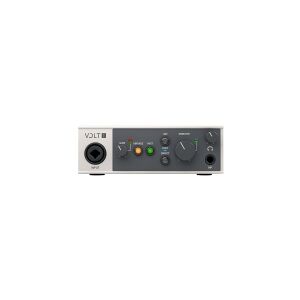 Universal Audio   VOLT 1 - USB-optageenhed - 24 Bit / 192 kHz AD/DA converter - Kompatibel med: PC, macOS, iPad/iPhone (iOS 14 eller nyere)