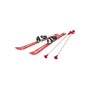 Gizmo Wanna Haves Ski til Børn 90 cm med skistave, Rød