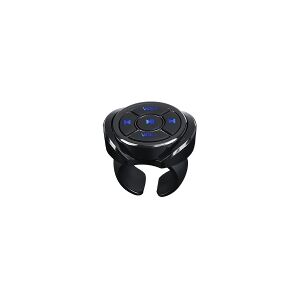 Vakoss Bluetooth steering wheel, Smartphone, Bluetooth, Tryk på knapper, Sort