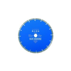 Carat Uni. klinge Ø180mm - Blue Diamond klinge, 10mm segment, tørskæring t/Rillefræser