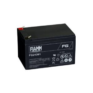 ACTEC A/S ACTEC Fiamm bly akkumulator 12v/12Ah. Til alarm og backup med spadesko 4,75mm/Faston 187 - Lx151xB98xH95mm