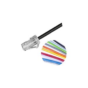 COMMSCOPE Patchkabel kat 6 U/UTP, Mino6 slim 3,84mm i diameter, længde: 13 fod (3,9m), farve: hvid med LSZH kappe