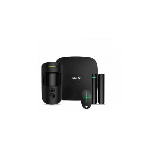 Ajax Alarmsystem StarterKit Cam Hub2, MC, DP, Space Control czarny