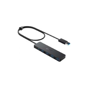 Anker Ultra Slim - Hub - 4 x SuperSpeed USB 3.0 - desktop