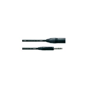 Cordial CPM 5 MV XLR Adapterkabel [1x XLR-stik - 1x Jackstik 6,3 mm] 5.00 m Sort