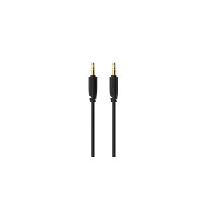 Sinox PRO 3,5mm mini jack kabel. 2m. Sort