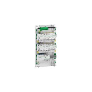 SCHNEIDER ELECTRIC Færdigmonteret Resi9 XP PW gruppetavle, 3 rækker 13M: 1xAFB 1xSPD + 2xRCD + 7xC10A 1PN + 2xC16A 3PN + 1xC10A 3PN