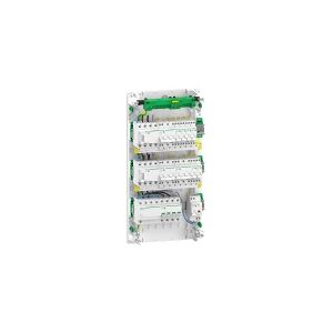 SCHNEIDER ELECTRIC Færdigmonteret Resi9 XP PW, 3 rækker 13M: 1xAFB 1xSPD + 2xRCD + 1xRCBO C10A 1PN + 1xC16A 1PN + 5xC10A 1PN + 1xC16A 3PN + 2xC10A 3PN