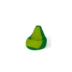 Go Gift Sako taske pouffe Pæregrøn-lysegrøn L 105 x 80 cm