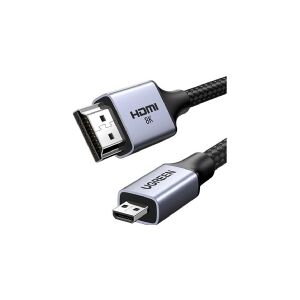 Adapter cable micro HDMI - HDMI 2.1 8K 2m Ugreen HD164 - grey