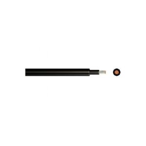 CSDK-SL Enkeltleder halogenfri kabel 1x4mm2, Farve: sort, R100 - (100 meter)