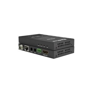 WyreStorm 4K UHD HDBaseT Extender Set with HDCP 2.2 & 2-way PoH and CEC Passthrough - Video/audio/infrarød/seriel forlænger - HDBaseT - op til 100 m