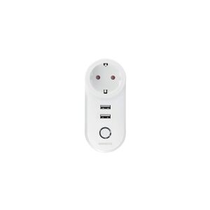 Marmitek Smart Me Power SI - Smart stik - trådløs - Wi-Fi - 2.4 Ghz