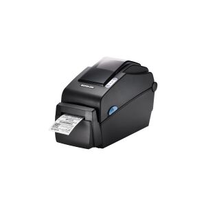 BIXOLON SLP-DX220 - Etiketprinter - direkte termisk - Rulle (6 cm) - 203 dpi - op til 152 mm/sek. - USB, LAN, seriel - mørkegrå